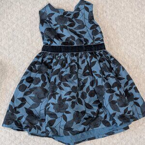 Carter's Blue Floral Print Dress 18m